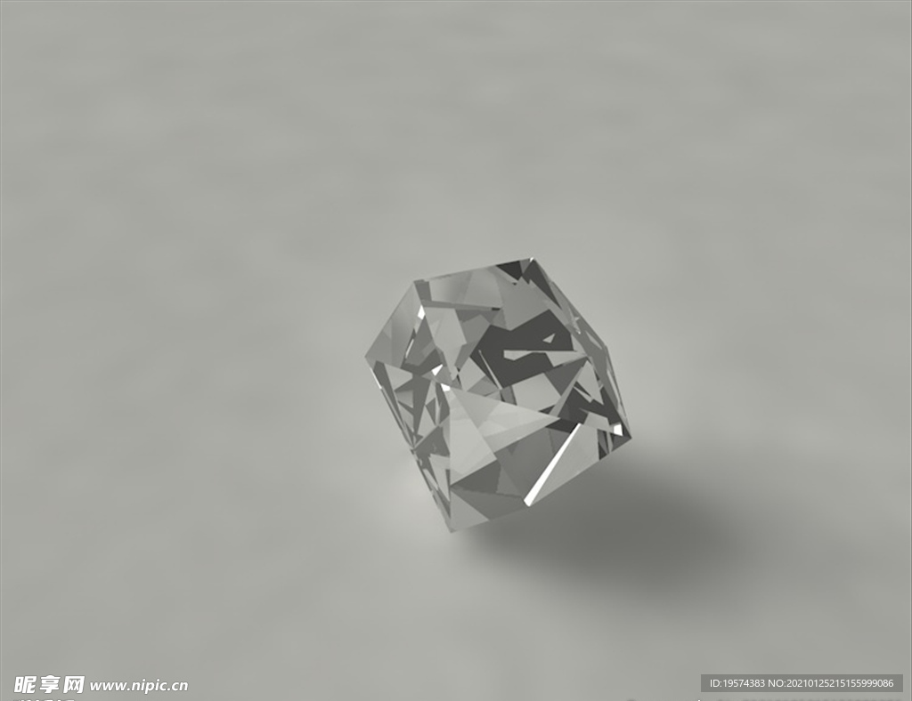 C4D模型 钻石