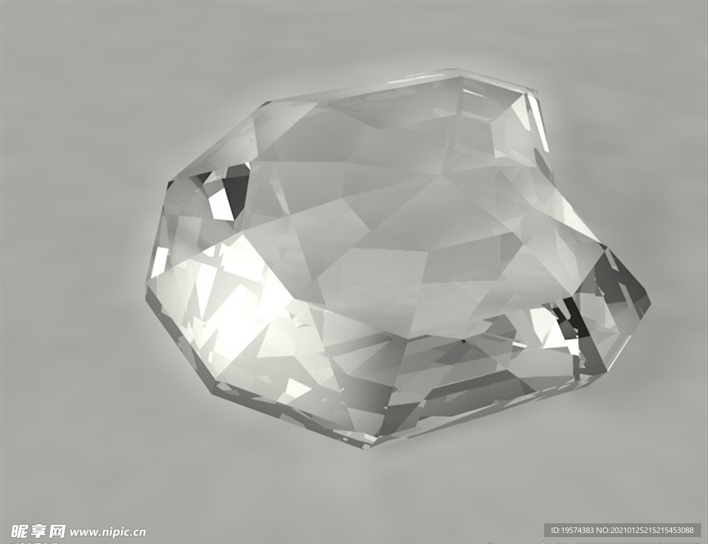 C4D模型 钻石