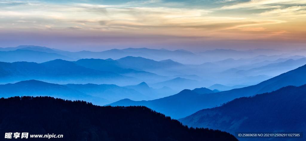 大气风景山景图