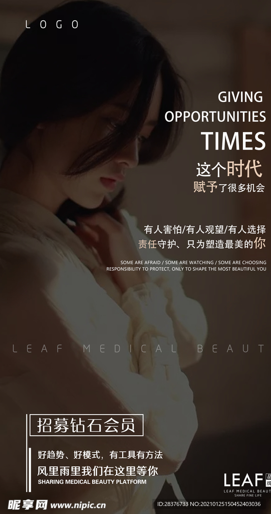 医美招商海报
