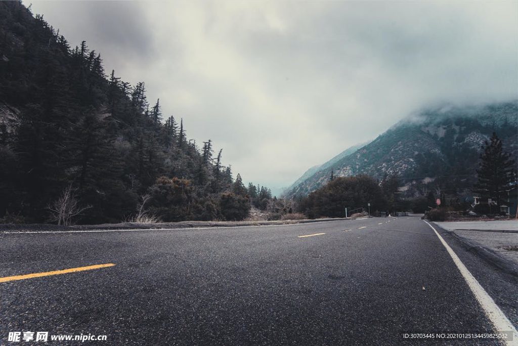 路摄影图__自然风景_自然景观_摄影图库_昵图网