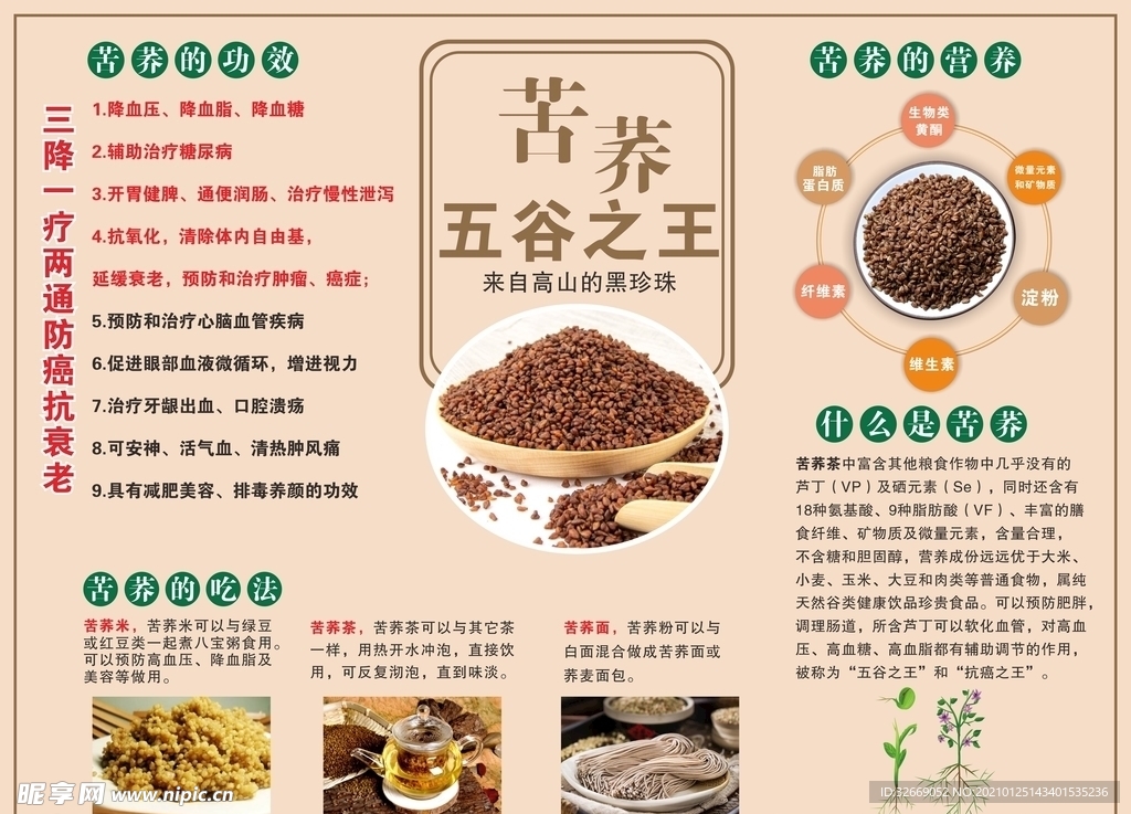 苦荞海报