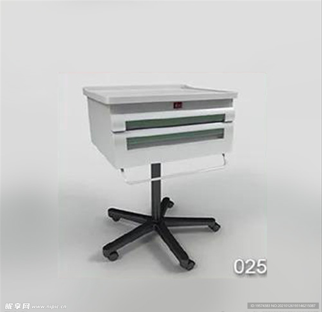 C4D模型 移动推车
