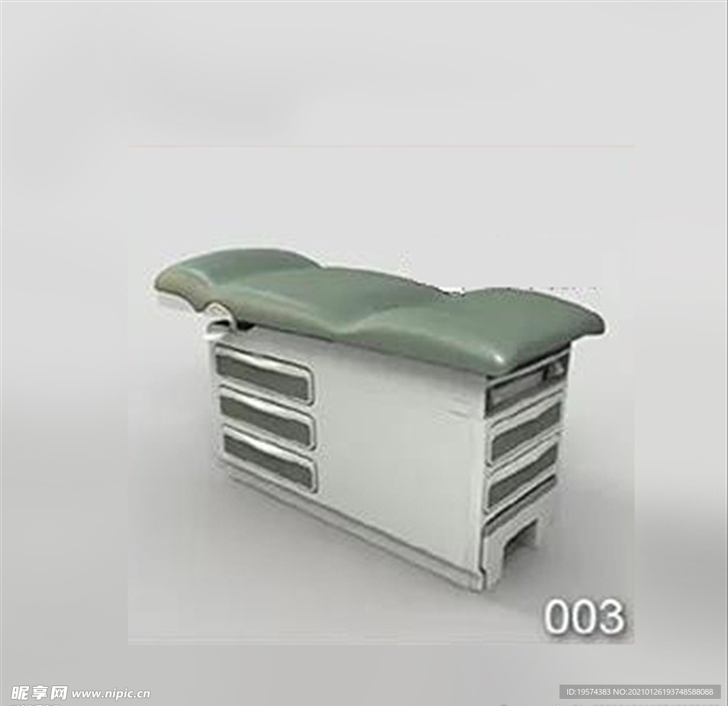 C4D模型 检查台测量台