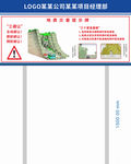 地质灾害提示牌