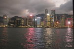 夜晚维多利亚港