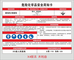 氨水安全周知卡