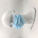医用外科口罩一次性口罩头模图