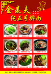面馆价格表