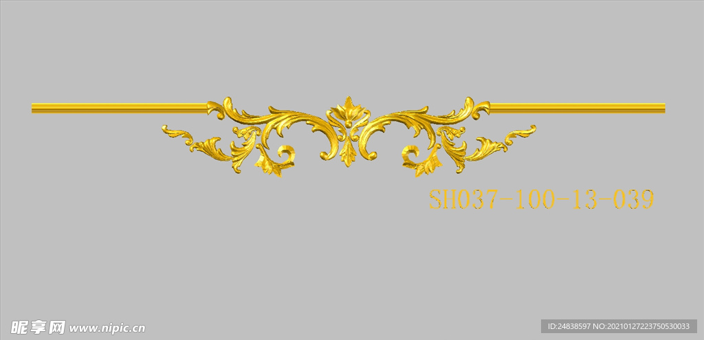 3D装饰花SH037.dwg