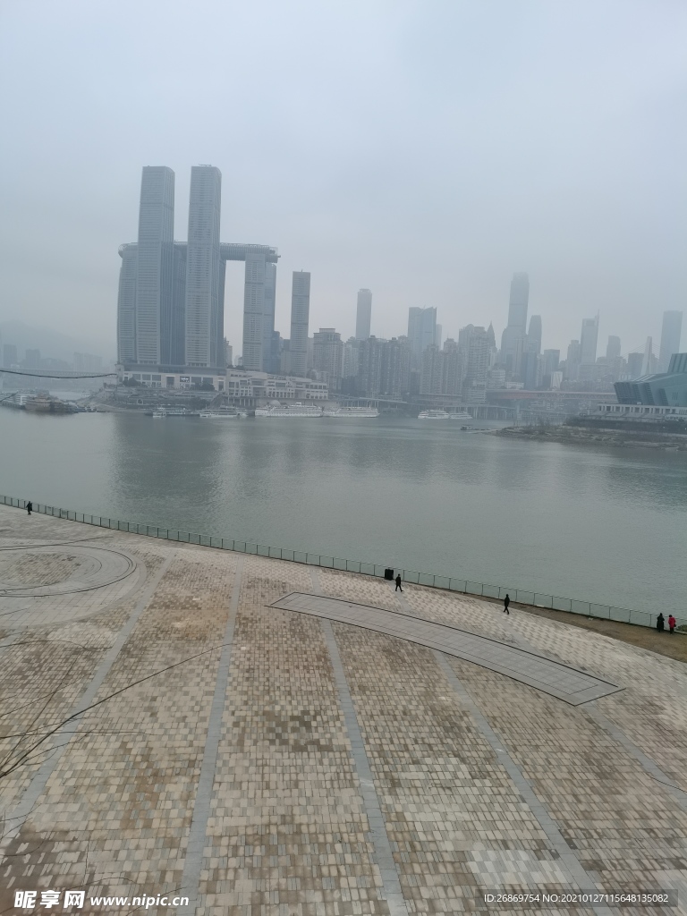 朝天门码头风景