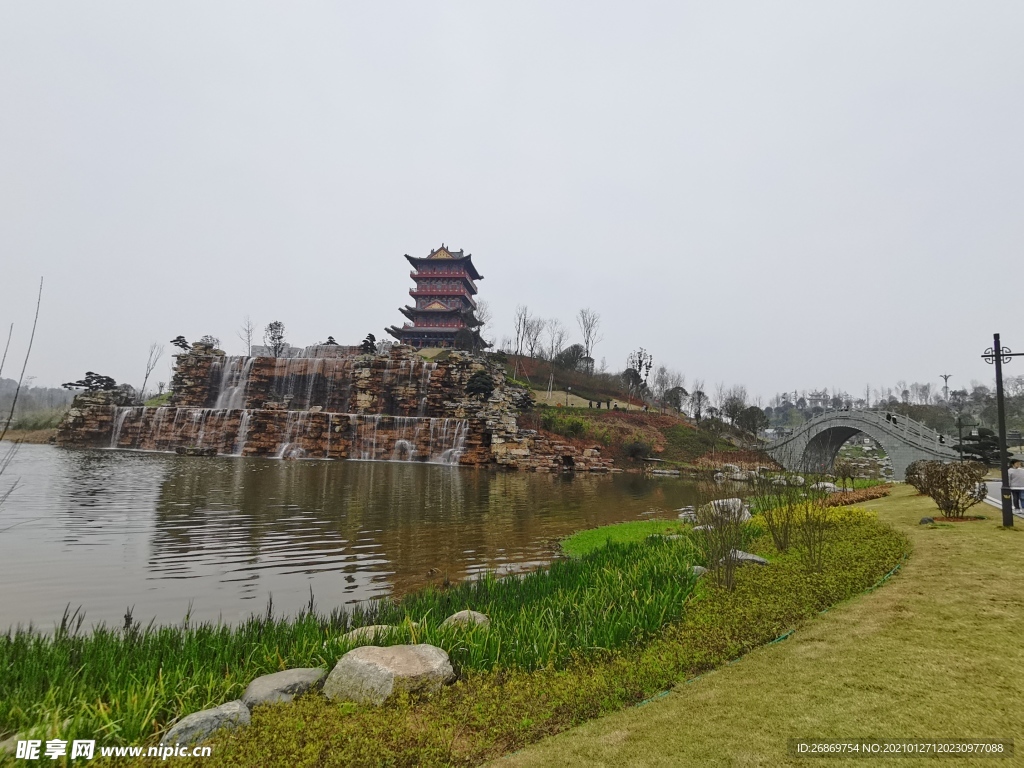 公园景色