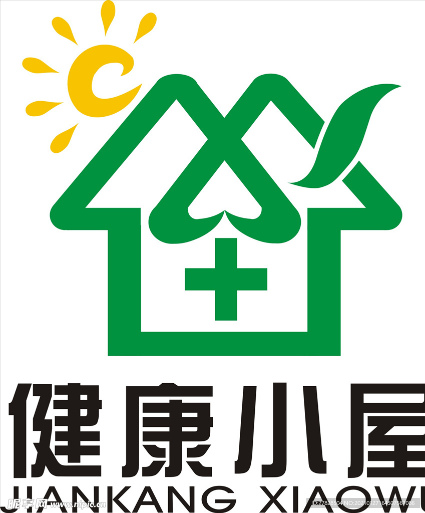 健康小屋标志