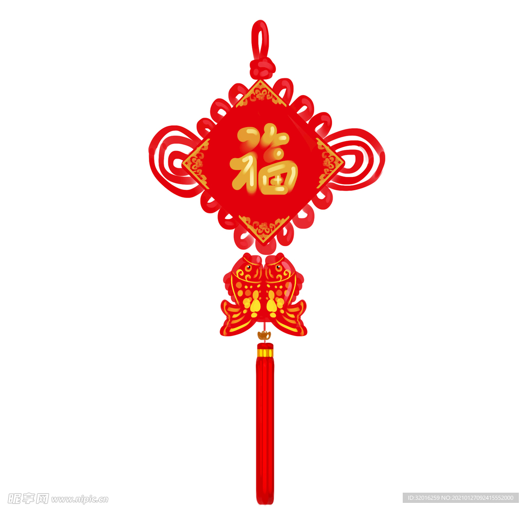 喜庆新年春节中国结