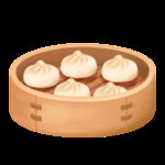 包子美食卡通插画