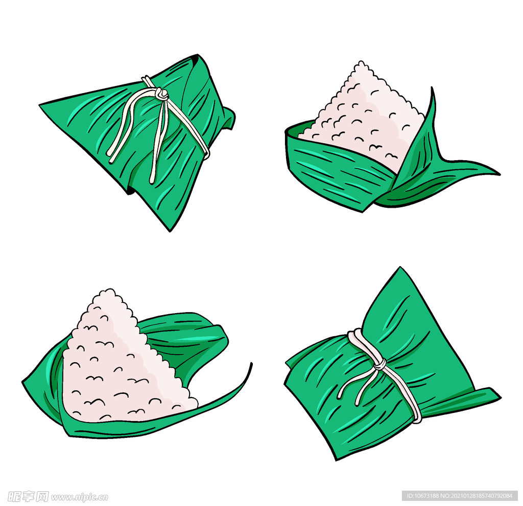 卡通粽子
