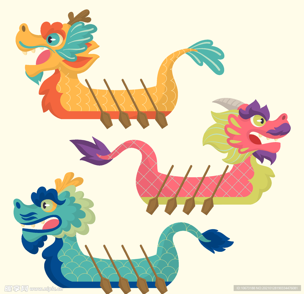 划龙舟
