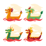 划龙舟