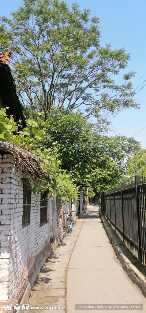 汉中 城市 老街道 民居 景观