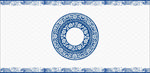 中式青花瓷花纹背景图片