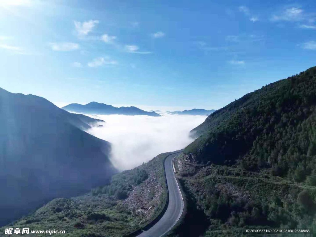 山涧风景