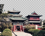 免抠 中式门头