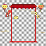 中式门头