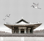 免扣 中式门头