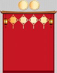 免扣 中式门头