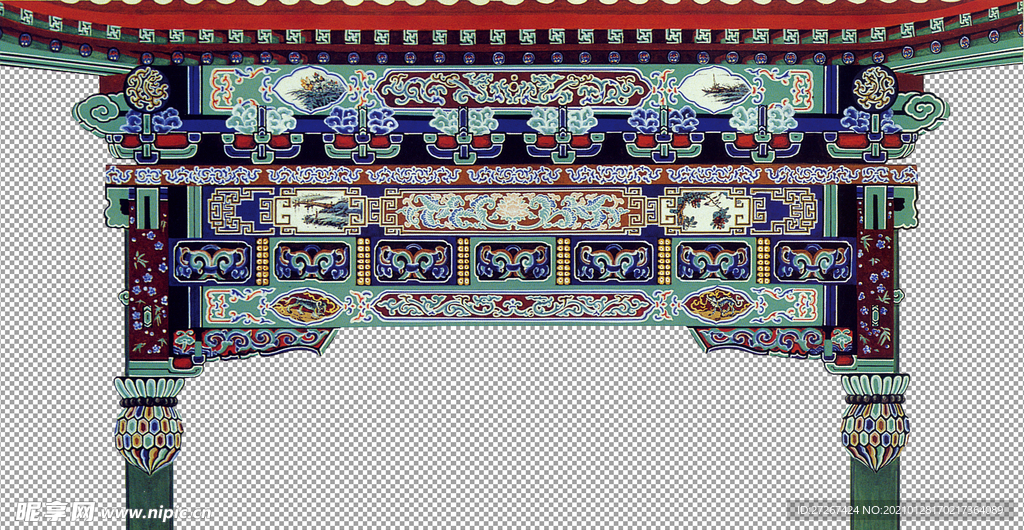 中式门头