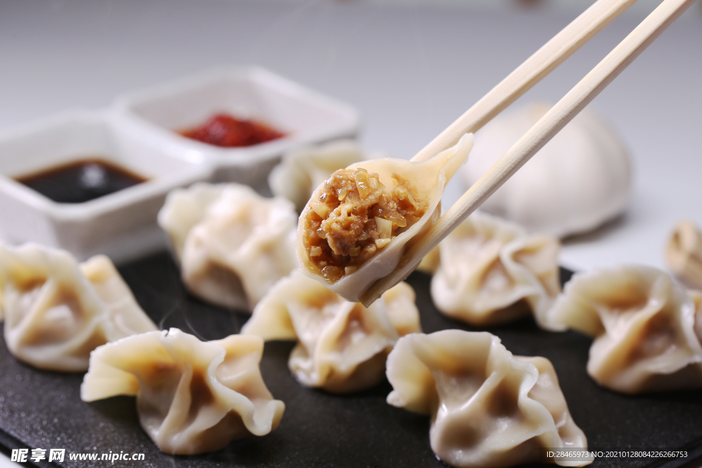 水饺 大蒜肉水饺