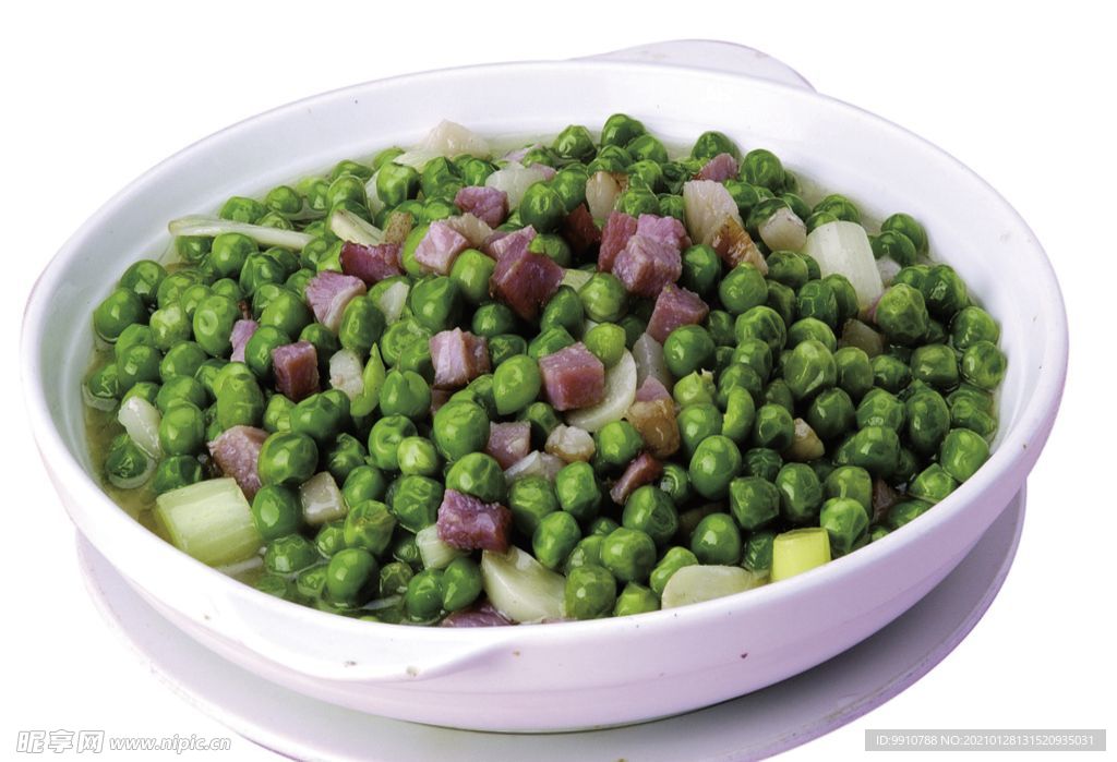 豌豆炒腊肉