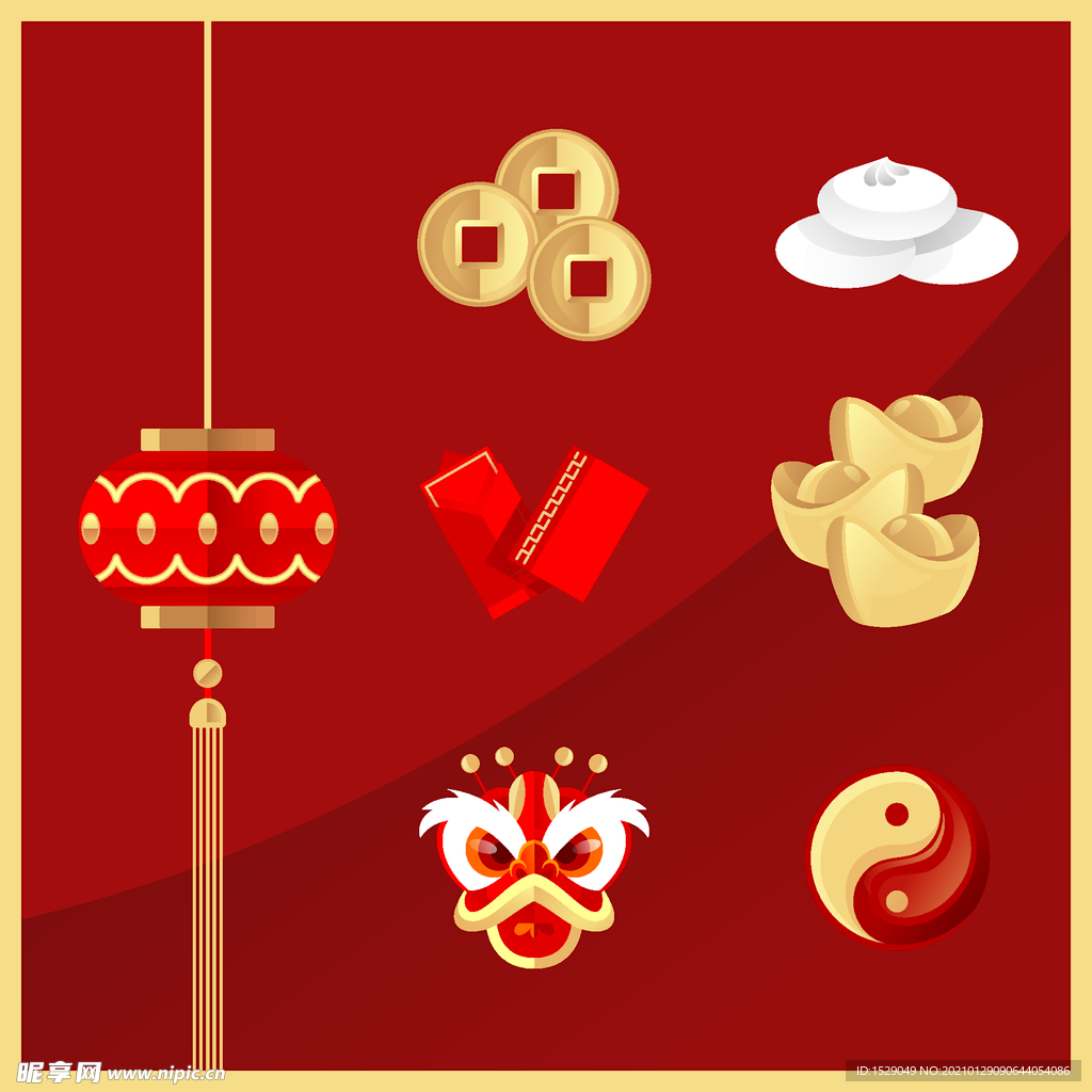 新年标签