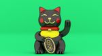 C4D模型 招财猫日本
