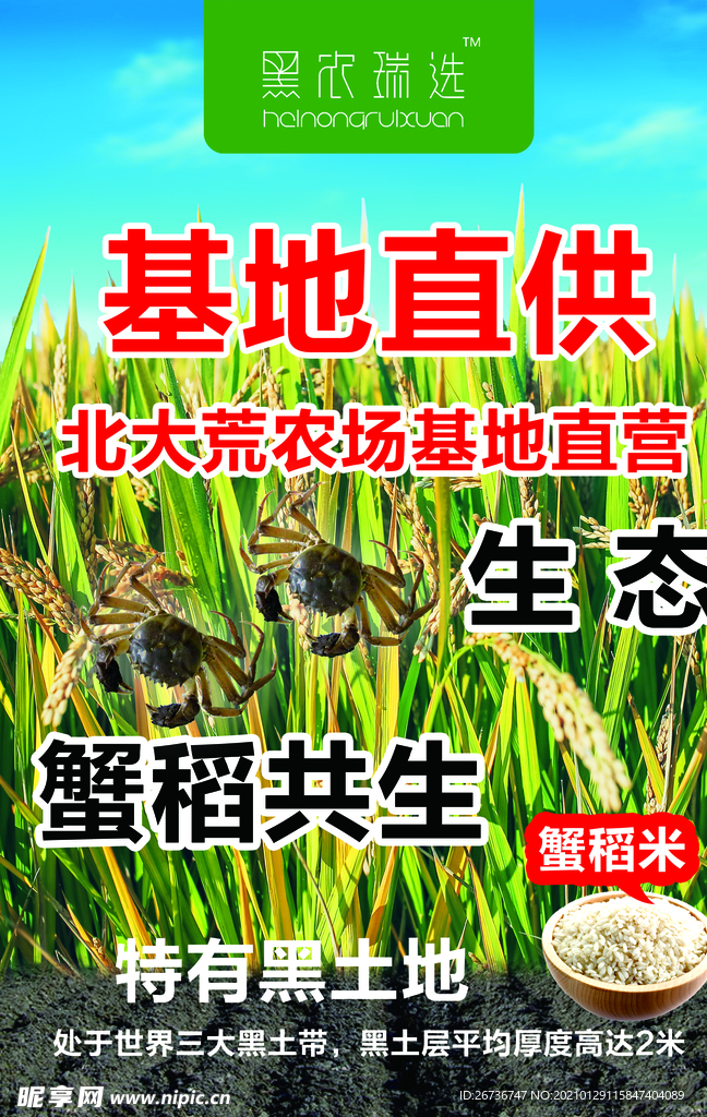 蟹稻大米