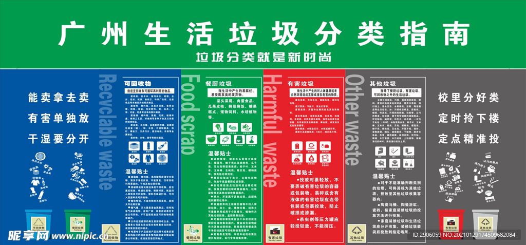 广州生活垃圾分类指南
