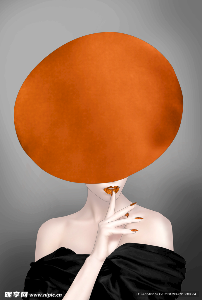 美女装饰画