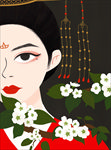 梨花美人