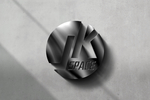 3D金属光影LOGO质感样机
