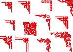 中式传统边框 中式古典 中国风
