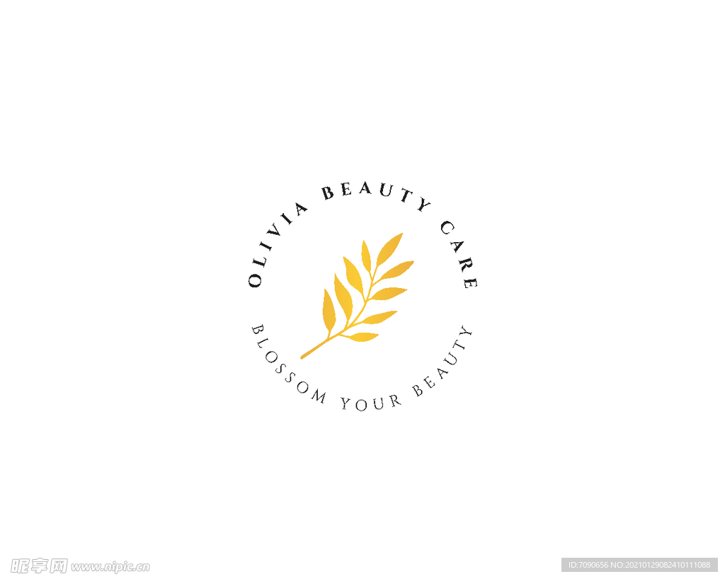 植物花纹Logo