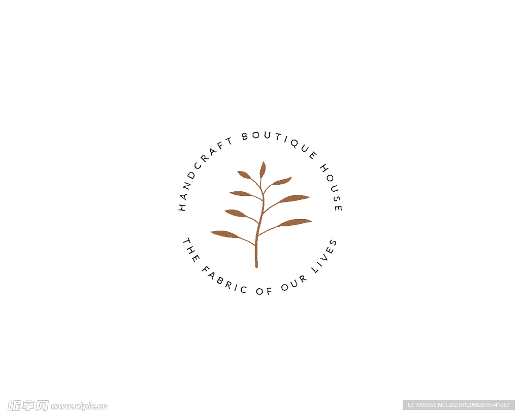 植物花纹Logo