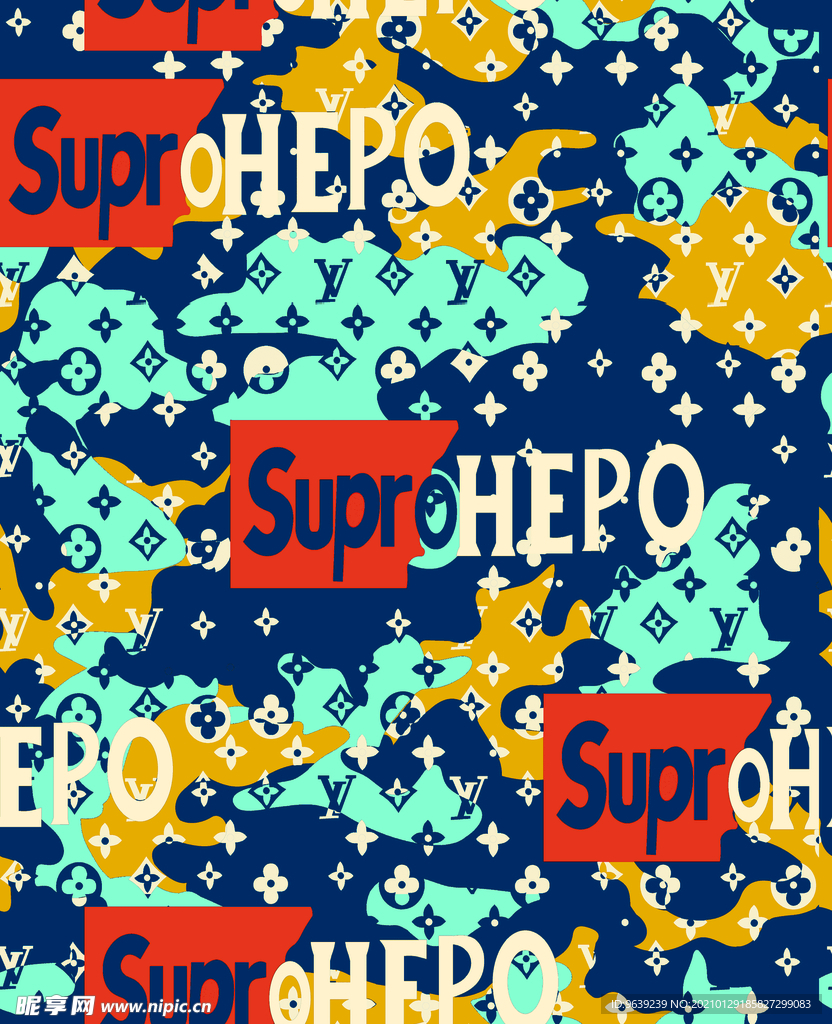 迷彩SUPROHEPO