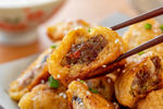 豆腐夹肉