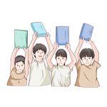 手举牌