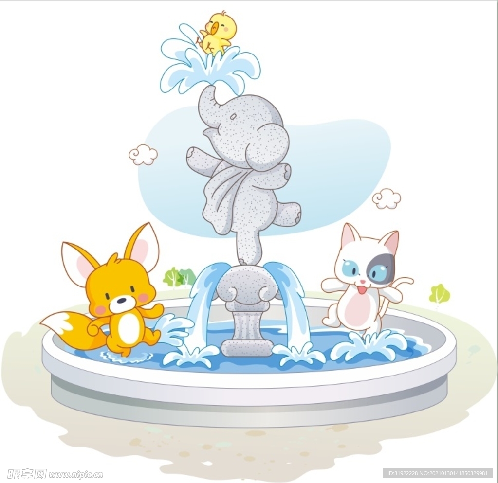 动物合影 上叁拾贰