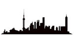 上海城市剪影