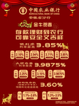 中国农业银行存款理财产品单页