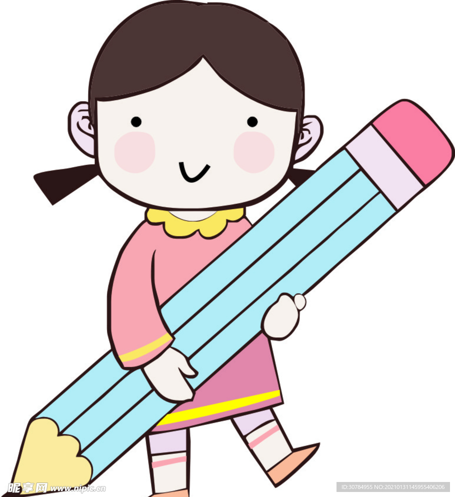 卡通小孩