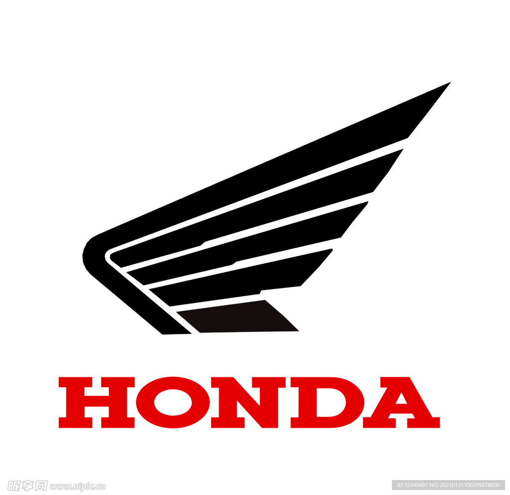 honda本田摩托标志设计图__企业LOGO标志_标志图标_设计图库_昵图网